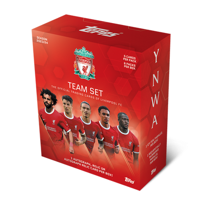 Topps Liverpool Official Team Set 23/24 Box