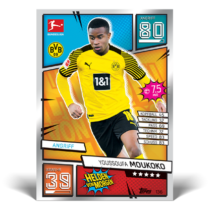 Topps Bundesliga Match Attax Chrome 2021/22  - Pack