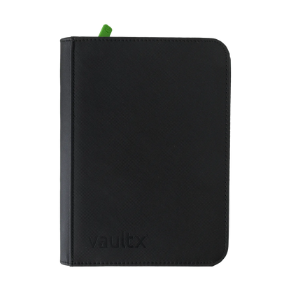 Vault X Exo-Tec 4-Pocket Zip Binder - Black