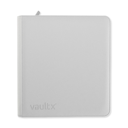 Vault X EXO-TEC 12 Pocket Zip Binder White Edition