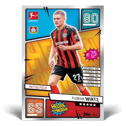Topps Bundesliga Match Attax Chrome 2021/22  - Pack